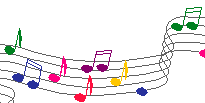 moving music notes gif